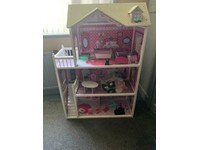 beauty and the beast doll house uk